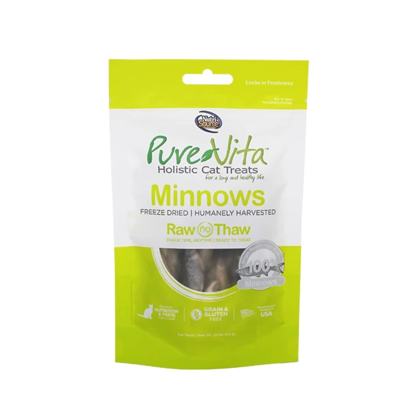 PureVita: Freeze-Dried Minnows, .05 Oz Bag