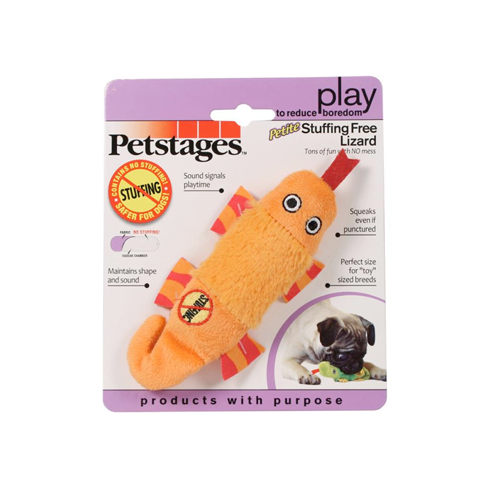 PetStages Stuffing Free Lizard Paws Pet Boutique I II
