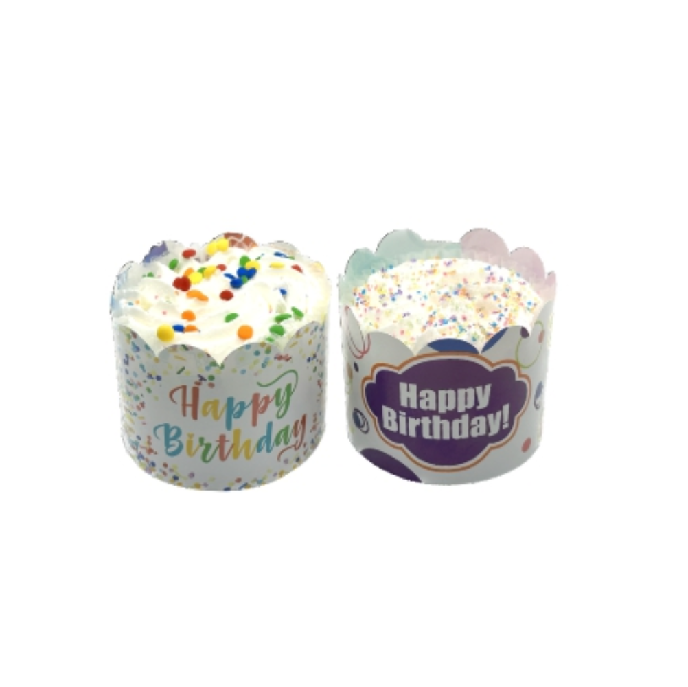 Sprinkles top puppy cupcake