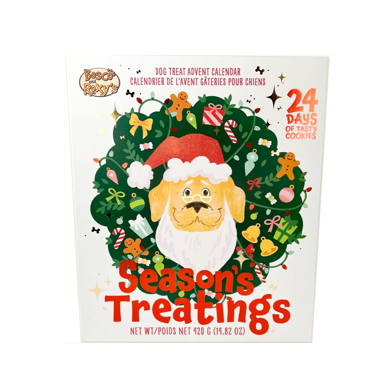 Bosco & Roxy's 2024 Advent Calendar Season's Treatings Paws Pet